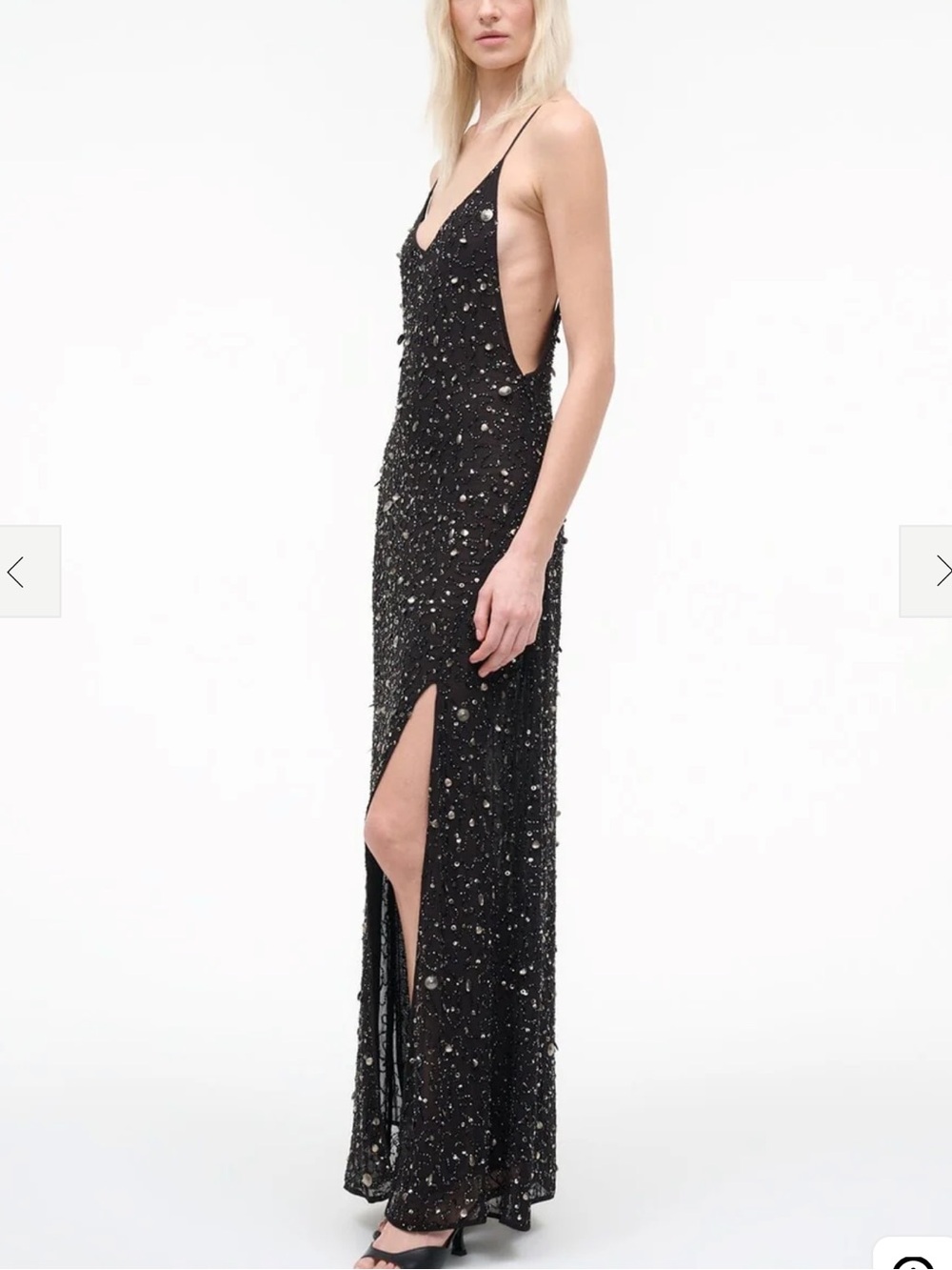 STAUD Zuri Dress in Coastal Charm - Picture 4 of 15